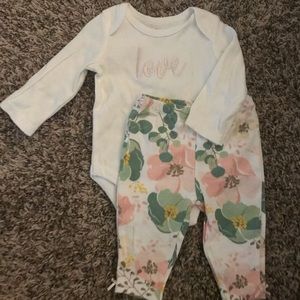 Baby girl 3 month set